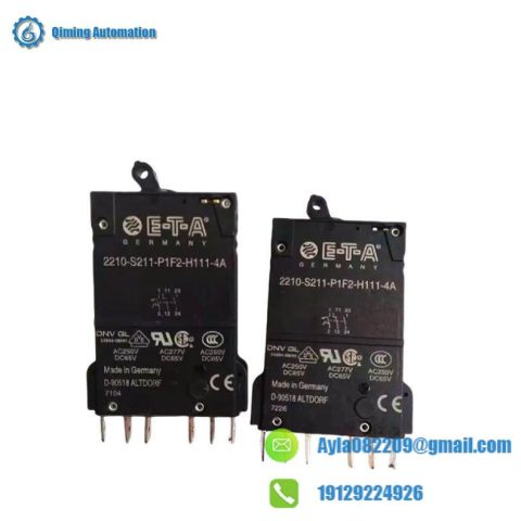 ETA 2210-S211-P1F2-H111-4A Thermal Circuit Breaker, High Performance