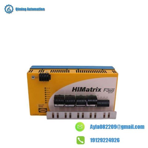 HIMA F3 AIO 8/4 01 F3AIO8/401 HIMatrix Safety-Related Controller - Advanced Automation Solution