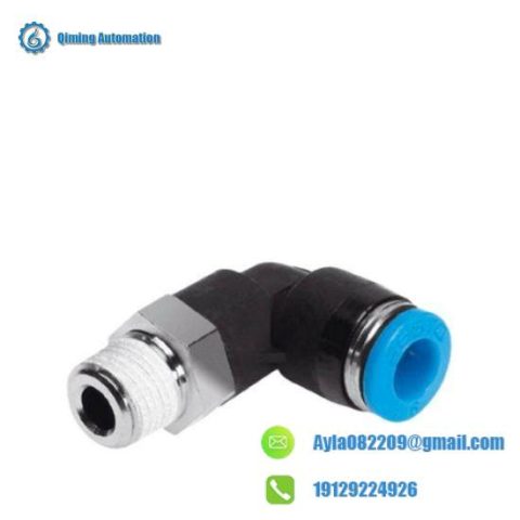 Festo QSL-1/4-10, Push-In L-Fitting, Industrial Control, Automation Components