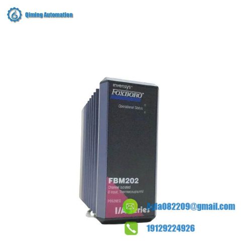 Foxboro FBM202 P0926EQ - Isolated Thermocouple Module for Industrial Control Systems