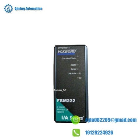 FOXBORO FBM222 I/O Module for Industrial Automation