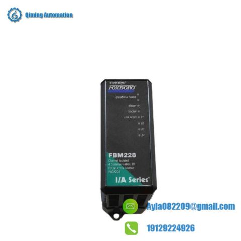 Foxboro FBM228 - Channel Isolated H1 Foundation Fieldbus Module