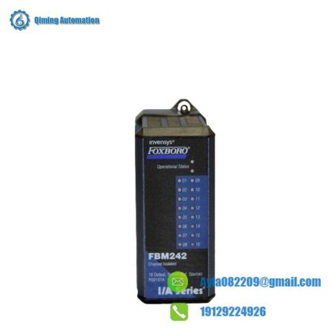 Foxboro FBM242 P0916TA: Advanced Output Interface Module for Industrial Control Systems