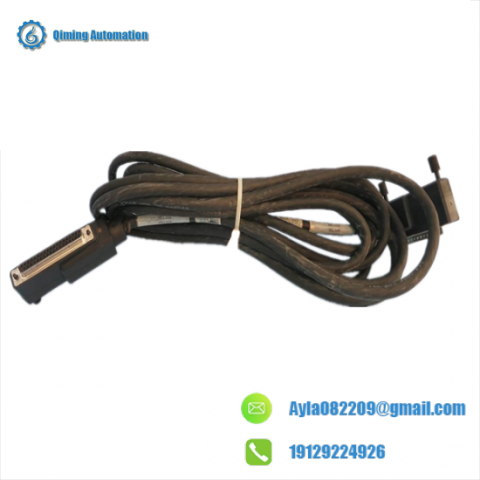 Foxboro P0916FK Rev C Industrial Control Cable, 18.5ft Length