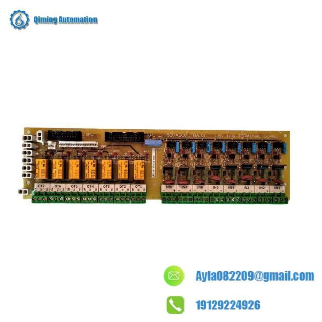 GE 531X307LTBAJG1 Local Area Network Terminal Board for Drive & Exciter Cabinets