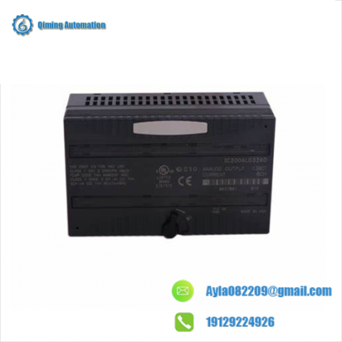GE FANUC IC200ALG326H: High Precision Analog Output Module