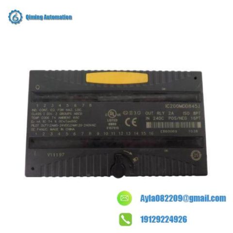 GE FANUC IC200MDD845 - Industrial Control Module, Advanced Process Control