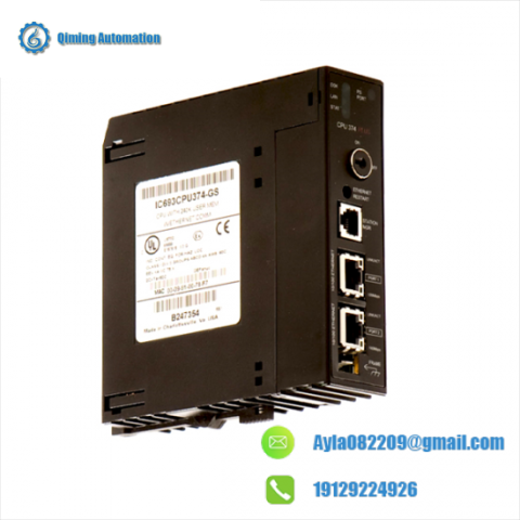GE FANUC IC693CPU374: Ethernet Communications Module for Industrial Automation