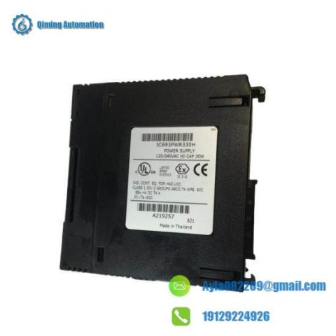 GE FANUC Power Supply IC693PWR330H - High-Performance AC Power Module