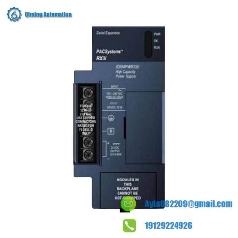 GE Fanuc IC694PWR321 Power Supply, Precision for Industrial Control