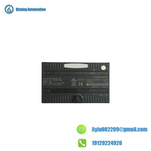 GE IC200ALG320: Advanced Output Module for Industrial Automation