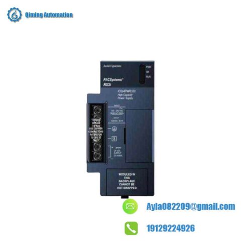 GE IC694PWR331 Power Supply Module for Industrial Control, 200 Characters