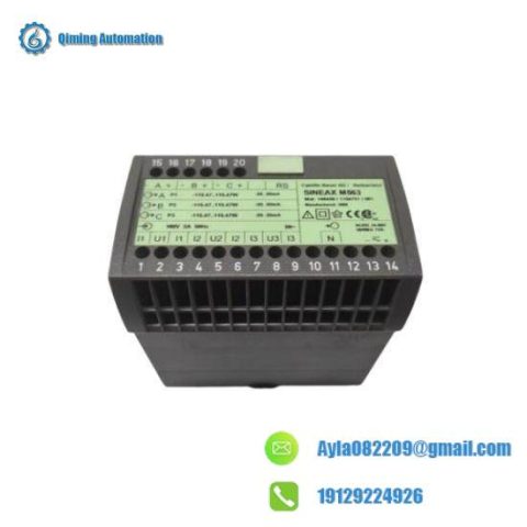 GMC SINEAX M563 Analog Out: Precision & Efficiency in Control Systems