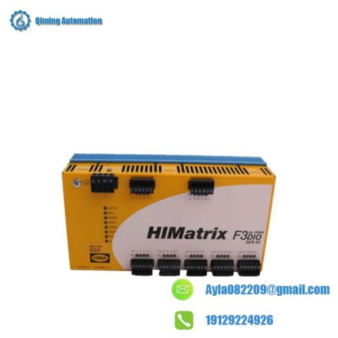 HIMA F3DIO20/802: 8-Channel Digital Input Module for Industrial Automation