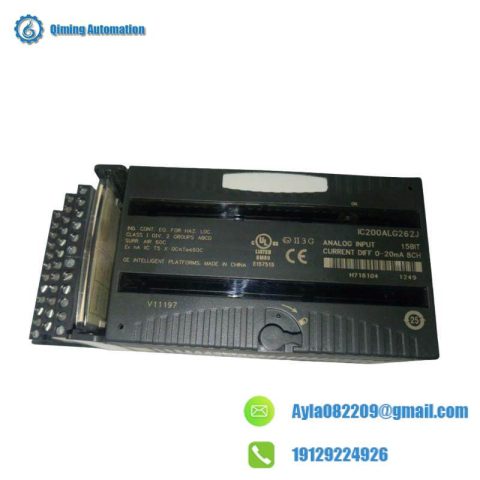 GE IC200ALG262 Analog Input Module: High-Precision Data Acquisition, Industrial Control Solutions