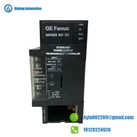 GE IC693PWR321T - Advanced Power Supply Module, Designed for Industrial Control Systems