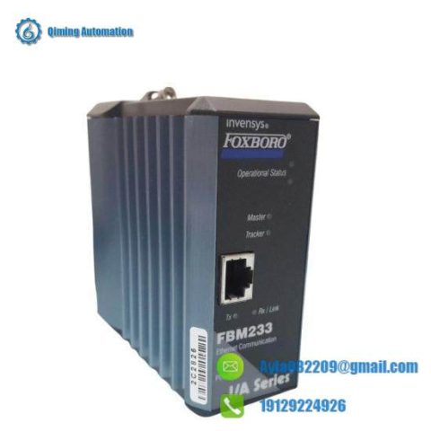 Invensys Foxboro FBM233 I/A Series Control Module