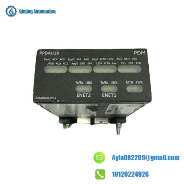 GE IS220PPDAH1B - Advanced I/O Pack for Precision Diagnostics