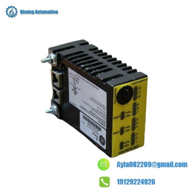 GE IS220YDOAS1A Safety Discrete Output I/O Pack - A Robust Solution for Industrial Automation
