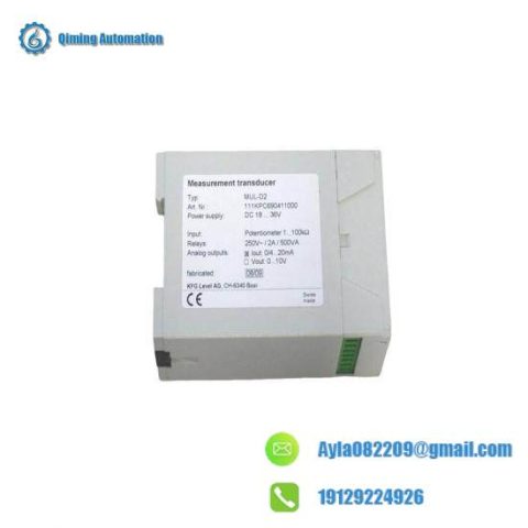 KFG LEVEL MUL-D2 - Messumformer Transducer, Precision Measuring Device for Industrial Applications