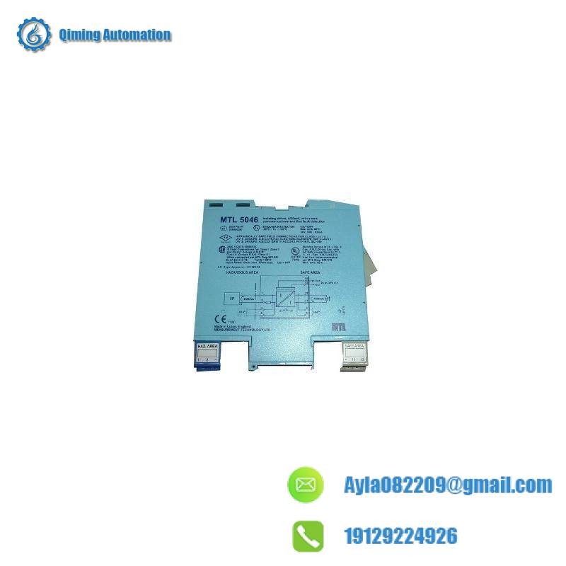mtl_instruments_mtl5046_isolating_driver.jpeg MTL Instruments MTL5046 Isolating Driver - High Performance Signal Conditioning for Industrial Control