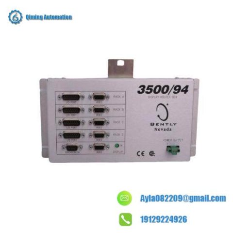 Bently Nevada 3500/94 Display - Industrial Automation Solution