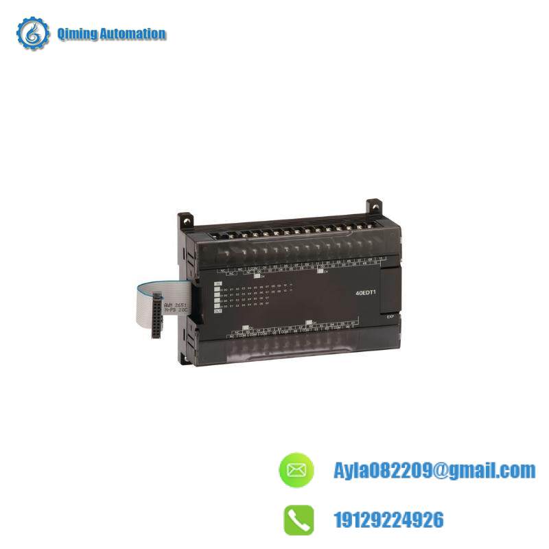 Omron CP1W-40EDT1: Industrial PLC Expansion Module, 24 Input, 16 Output, 30 Vdc, 110x150x50mm