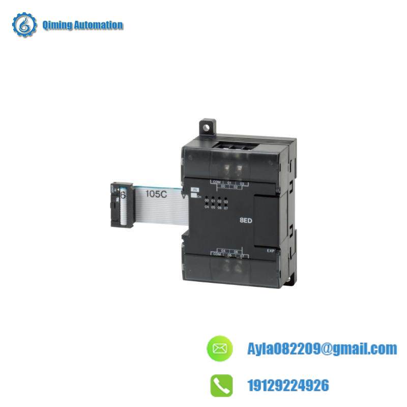 OMRON CP1W-8ER I/O Expansion Unit, 4x Thermocouple Inputs Type J, K