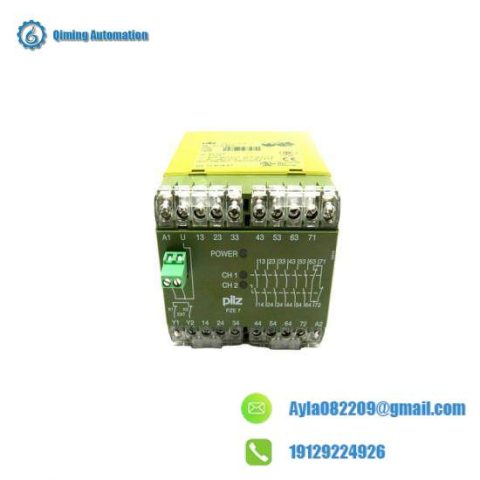 PILZ PZE7 24VDC 6S1O Safety Relay, Precision Engineering for Industrial Control
