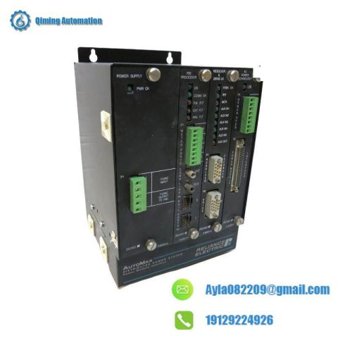Reliance Electric 805401-3S Slot Rack with Integrated Cards, Power Supply & PMI Processor