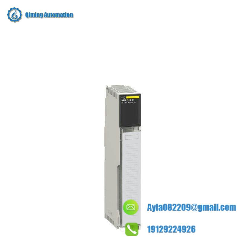 Schneider Electric 140NRP31201: High-Speed Ethernet Fiber Converter for Industrial Control Systems