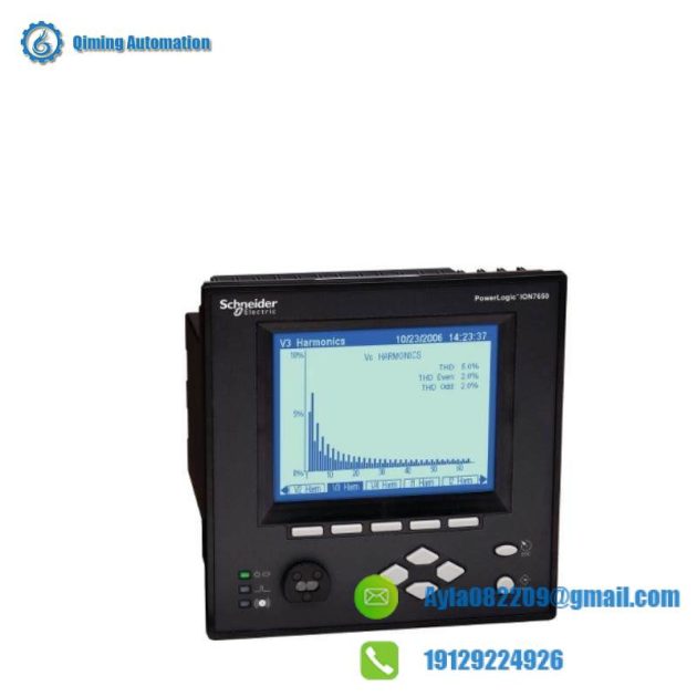 Schneider ION-7550 Energy & Power Quality Meter, Advanced Monitoring & Analysis