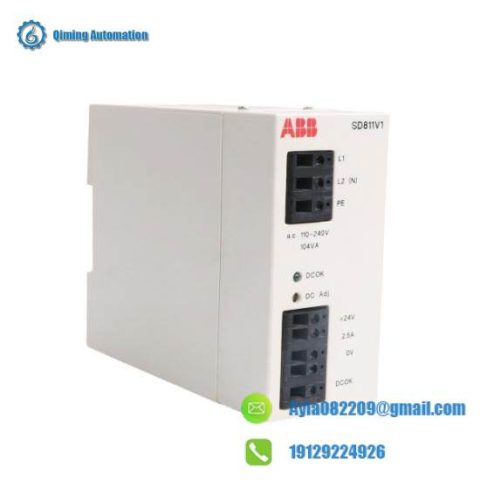 ABB SD811V1 Power Supply Module, 3BSC610044R1, High-Efficiency Automation Solution
