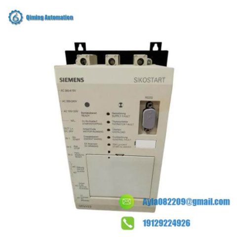 SIEMENS 3RW2920-1BC05 Spare Control Unit: Efficient, Durable, and Reliable Replacement Component