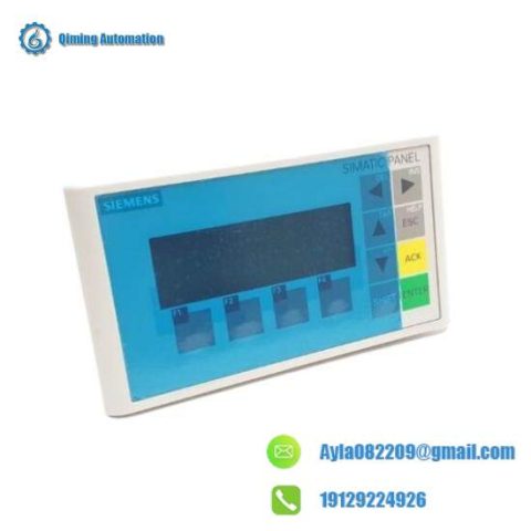 Siemens 6AV6640-0BA11-0AX0: The Advanced SIMATIC Operator Panel for Industrial Automation