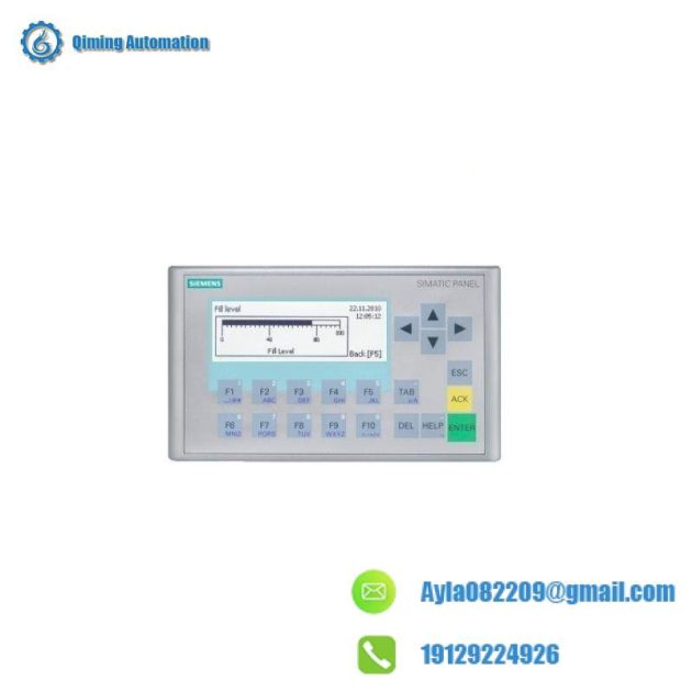 SIEMENS - 6AV6647-0AH11-3AX0, Advanced BASIC Panel for Industrial Control Solutions