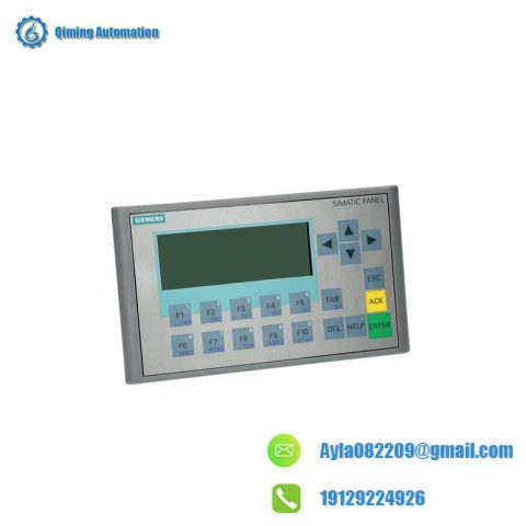 SIEMENS 6AV6647-0AH11-3AX1: Industrial Grade Operator Interface, 12" Touchscreen Display