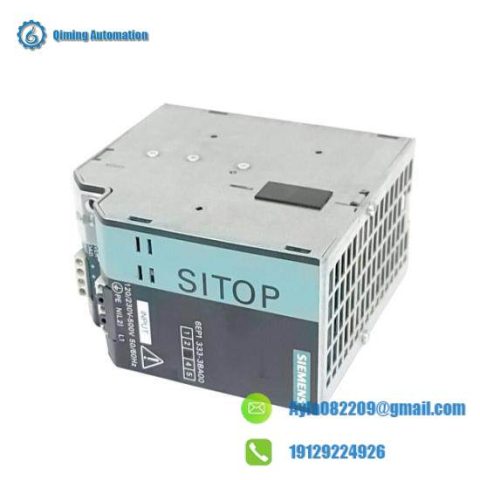 Siemens 6EP1337-3BA00 SITOP Power Supply - Industry Grade Efficiency and Reliability