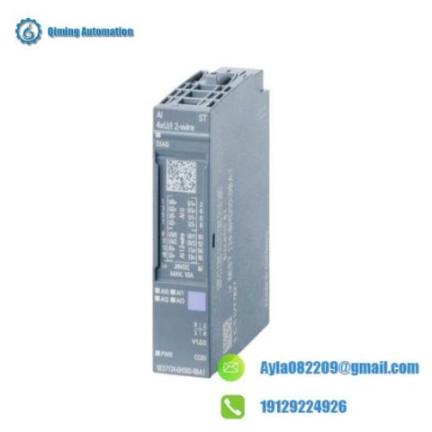 SIEMENS 6ES7134-6HD00-0BA1: Advanced SIMATIC ET 200SP Analog Input Module for Industrial Automation