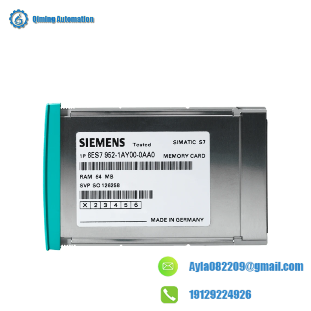 Siemens S7 Memory Card 6ES7952-0KH00-0AA0, RAM Memory Card for S7-400, 2 MB