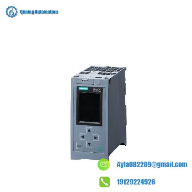 SIEMENS 6ES7 516-3AN00-0AB0: Central Processing Unit with 1 MB Working Memory, Optimized for Industry 4.0 Applications