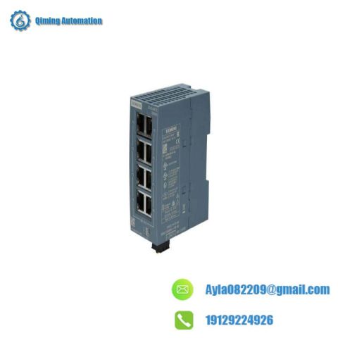 SIEMENS 6GK5008-0BA10-1AB2 Industrial Ethernet Switch - Network Hub for Small Scale Automation