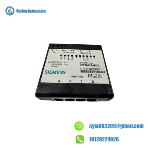 Siemens 7KG6000-8AE/CC - Advanced Control Module, Designed for Industrial Precision