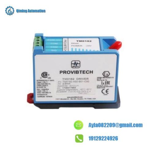 Bently Nevada TM0182-A50-B01-C00 Extension Cable, Designed for Industrial Control Applications