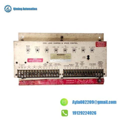 Woodward 8271-467 Speed Control Module: Precision Engineered for Industrial Control