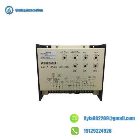 Woodward Inc 9905-131 Speed Control Module, Advanced Engine Management for Industrial Applications