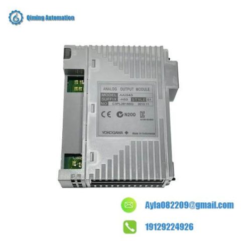 Yokogawa AAI543-H Analog Output Module - Precision Control for Industrial Automation