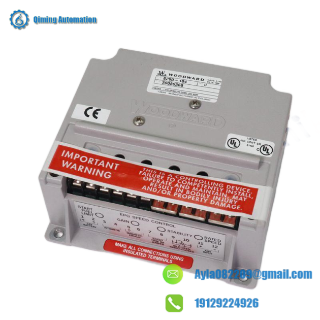 WOODWARD 5464-211: Advanced Control Module for Industrial Applications