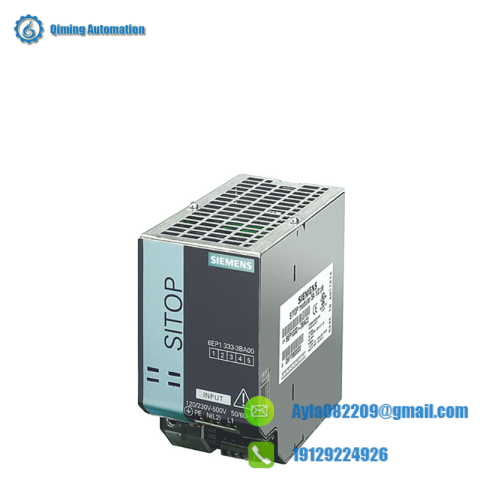 SIEMENS 6EP1 333-3BA00 - Modular Stabilized Power Supply for Industrial Control