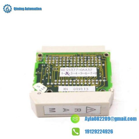SIEMENS 6ES5377-0AA32 RAM 64K Memory Module - Efficient Data Storage for Industrial Control Systems
